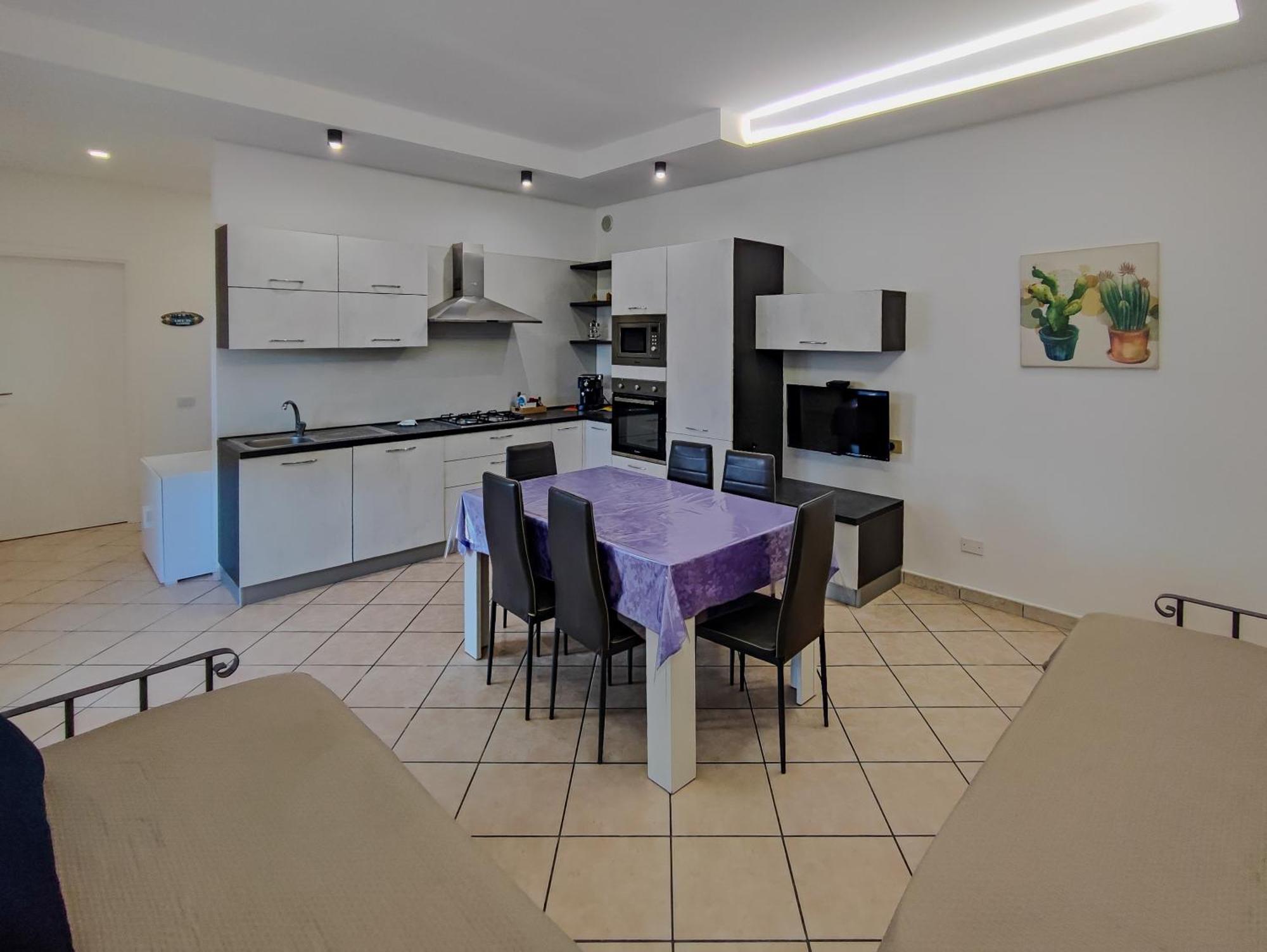 Case Vacanze Mare Nostrum - Villas In Front Of The Beach With Pool 坎波菲利斯·迪·罗切 外观 照片
